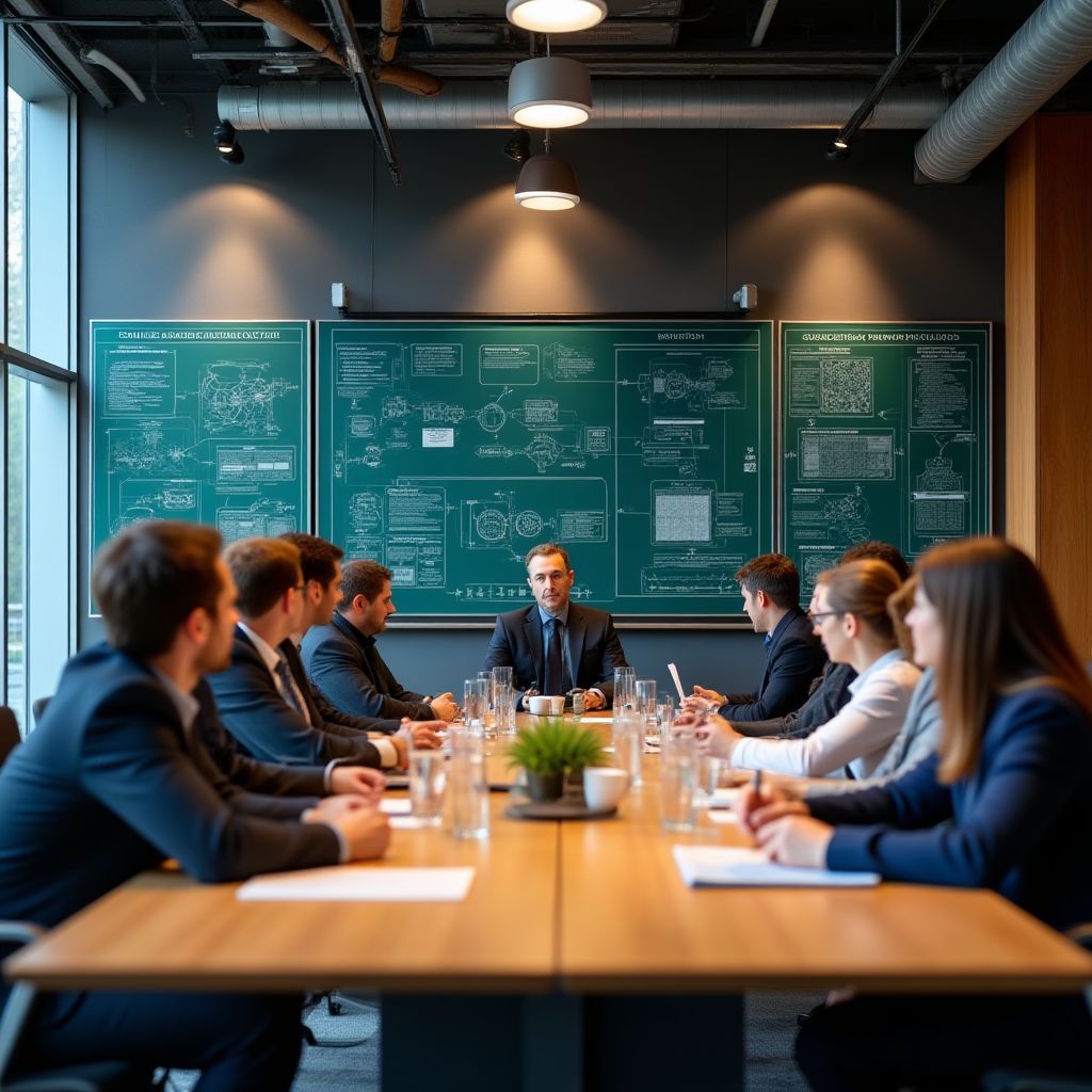 Equipo de AutoGestión Pro colaborando en soluciones innovadoras